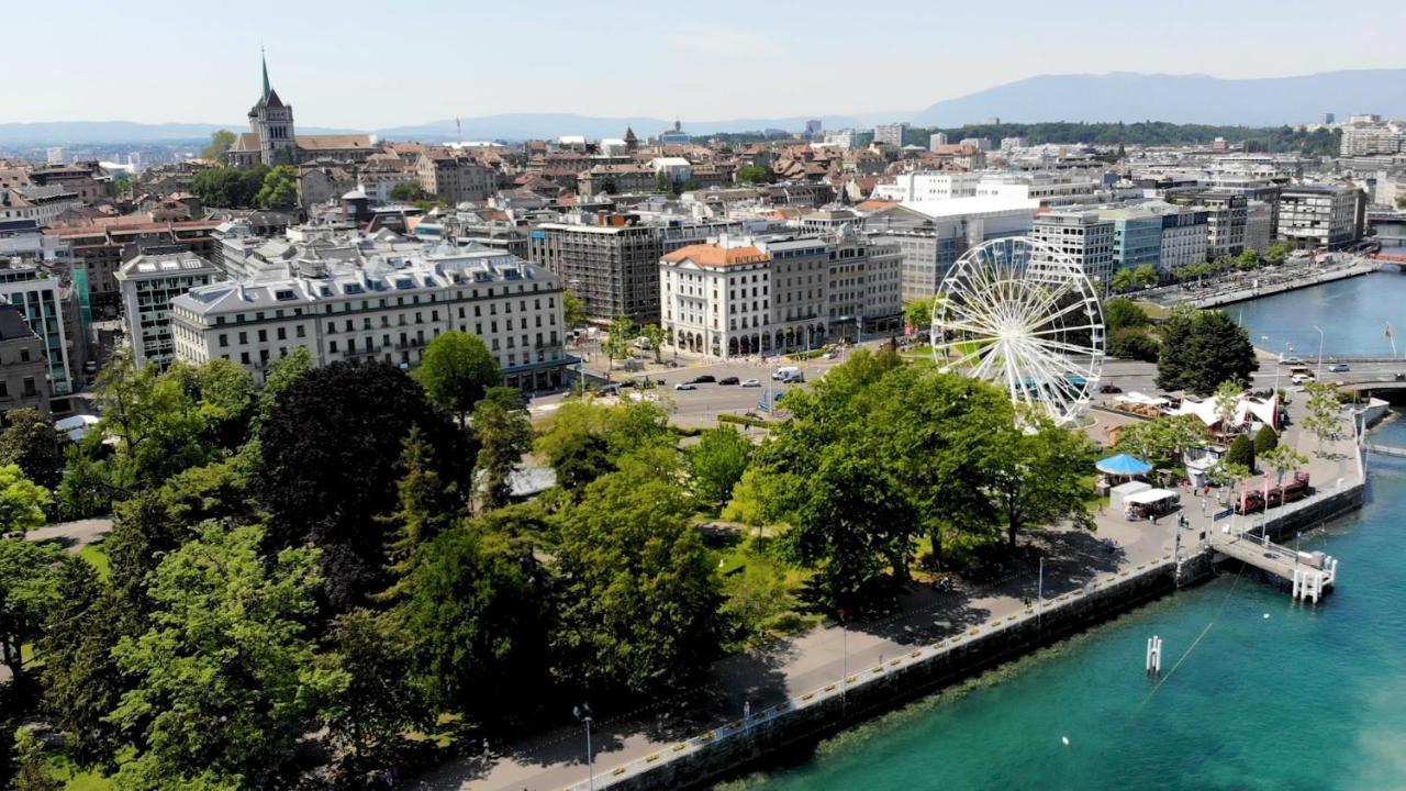 Hotel De La Cigogne Geneva Ngoại thất bức ảnh The Place du Flon